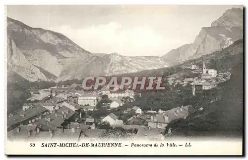 Saint Michel de Maurienne Ansichtskarte AK Panorama de la ville