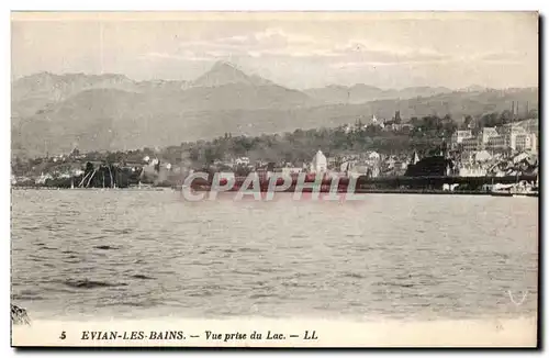 Evian les Bains Cartes postales Vue prise du lac