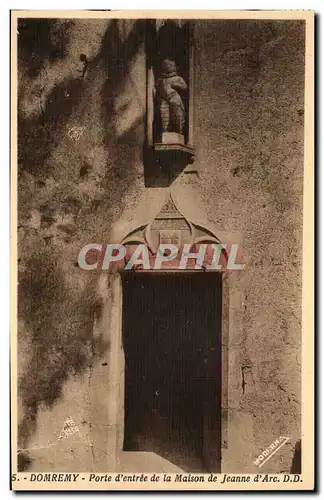 Domremy Cartes postales Porte d'entree de la maison de Jeanne d'arc