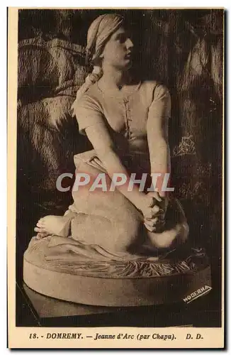 Domremy Cartes postales Jeanne d'arc (par Chapu)