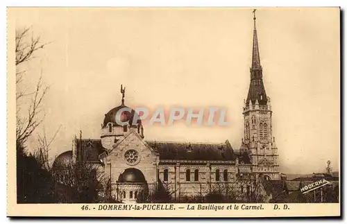 Domremy Ansichtskarte AK La basilique et le carmel