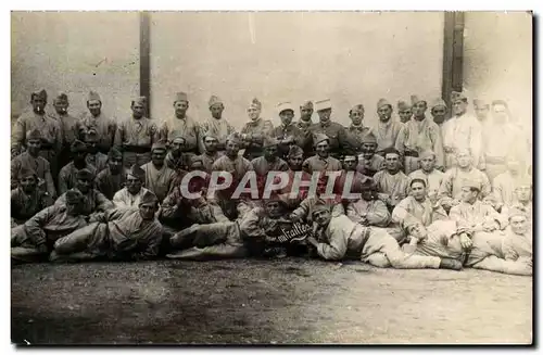 Ansichtskarte AK CARTE PHOTO Militaria Regiment