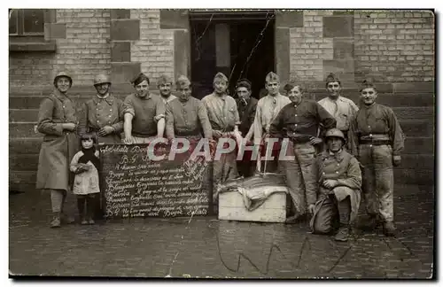 Cartes postales Militaria CARTE PHOTO Regiment