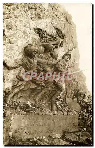 Cartes postales Militaria CARTE PHOTO Monument patriotique