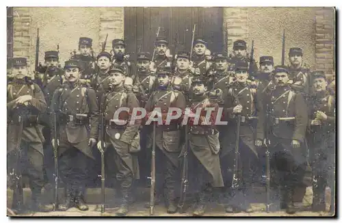 Ansichtskarte AK Militaria CARTE PHOTO Regiment Meurthe et Moselle