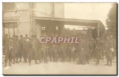 Ansichtskarte AK Militaria CARTE PHOTO Regiment Aude