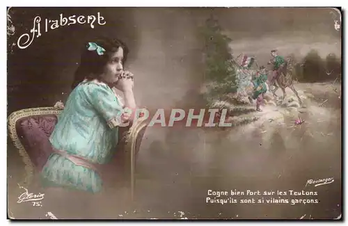 Cartes postales Militaria Enfant