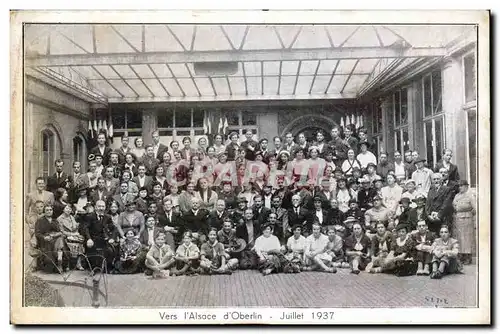 Vers l&#39Alsace d&#39oberlin Cartes postales Juillet 1937