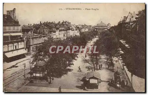 Cartes postales Strasbourg Place BRoglie