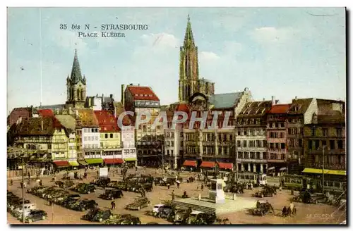 Cartes postales Strasbourg Place Kleber