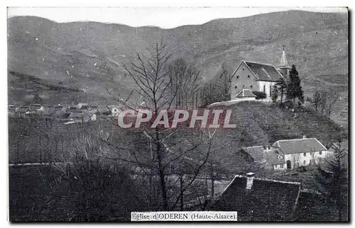 Cartes postales Eglise d&#39Oderen