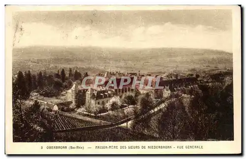 Ansichtskarte AK Oberbronn Maison mere des soeurs de Niederbronn Vue generale