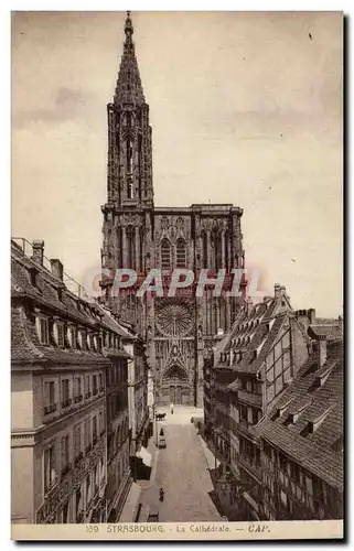 Cartes postales Strasbourg La cathedrale