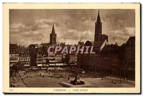 Cartes postales Strasbourg Place Kleber