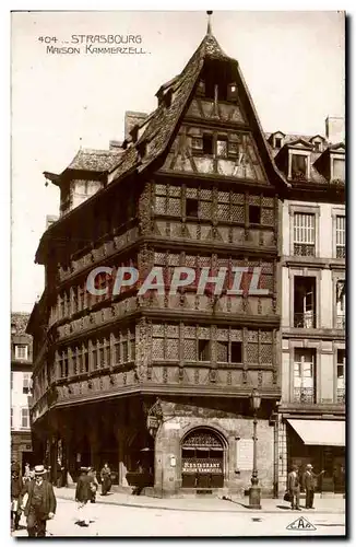 Cartes postales Strasbourg Maison Kammerzell