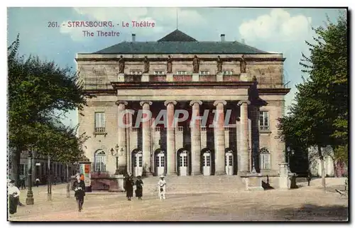 Cartes postales Strasbourg Le theatre