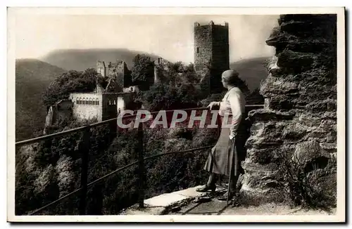 Ansichtskarte AK Ribeauville Ruine Saint Ulric