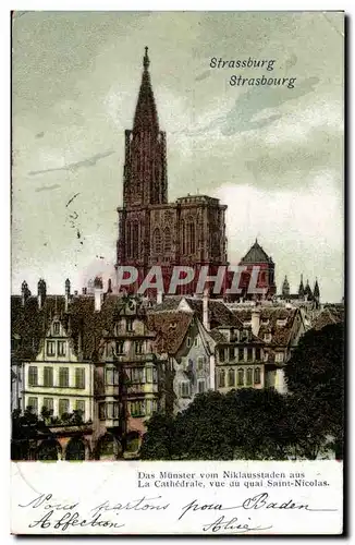 Cartes postales Strasbourg La cathedrale