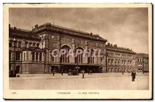 Cartes postales Strasbourg La gare centrale