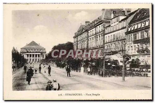 Cartes postales Strasbourg Place Broglie