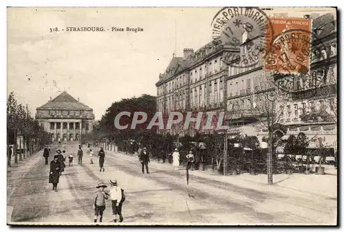 Cartes postales Strasbourg Place Broglie