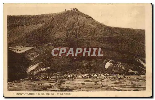 Cartes postales Mont Saint Odile et St Nabor