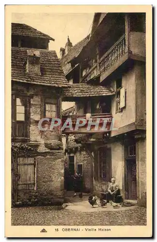 Obernai Cartes postales Vieille maison