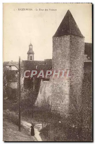 Riquewihr Ansichtskarte AK La tour des voleurs