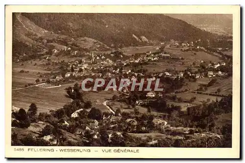 Fellering Wesserling Cartes postales Vue generale