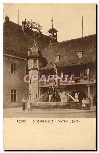 Colmar Cartes postales Fontaine Sqiwendi