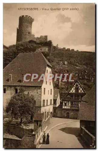 kaysersberg Cartes postales Vieux quartier