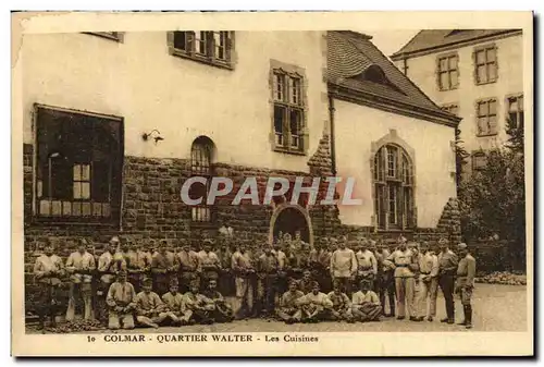 Colmar Cartes postales Quartier Walter Les cuisines