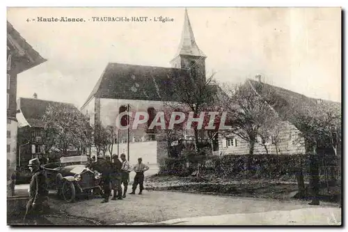 Traubach le Haut Ansichtskarte AK Eglise (automobile)