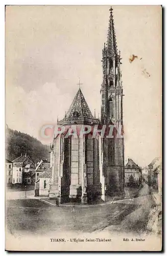 Thann Ansichtskarte AK L&#39eglise ST Thiebaut