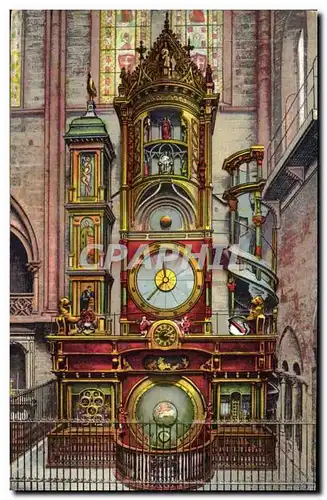 Strasbourg - Strassburg - - L'Horloge Astronomique Muenchner Bierhalle Piton - Cartes postales