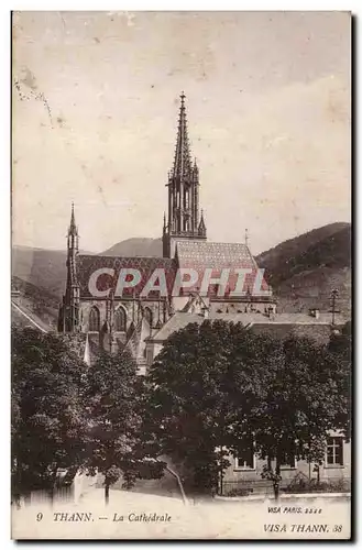 Thann - La Cathedrale Cartes postales