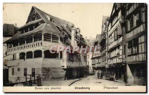 Strasbourg - Strassburg - Bains aux Plantes - Pflanzbad - Cartes postales