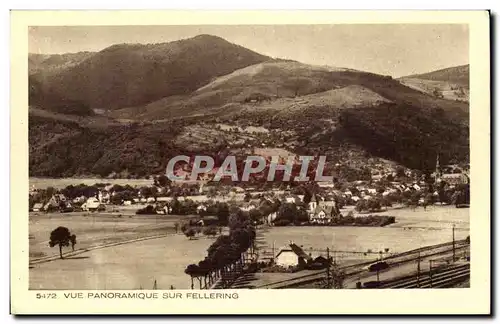 Vue Panoramique sur Fellering Cartes postales