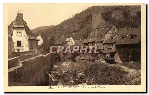 Kaysersberg - Partie sur la Weiss Cartes postales