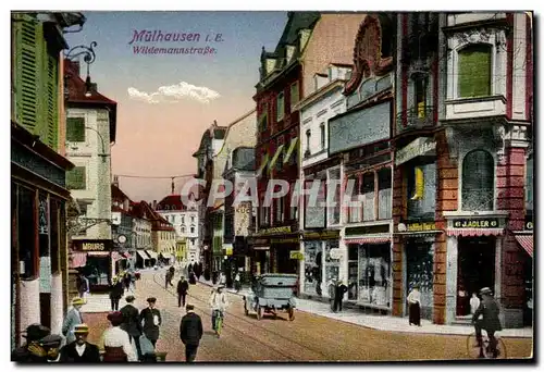 Mulhouse - Muelhausen - Wildemannstrasse - Cartes postales