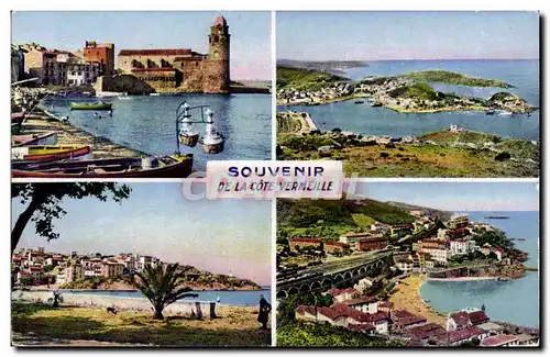 Cote Vermeille - Souvenir Cartes postales