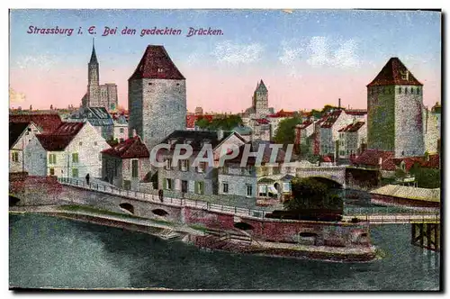 Strasbourg - Strassburg - Bei den Gedeckten Bruecken Cartes postales