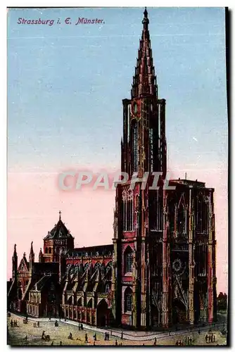 Strasbourg - Strassburg - Muenster - Cartes postales