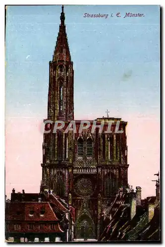 Strasbourg - Strassburg - Muenster - Cartes postales