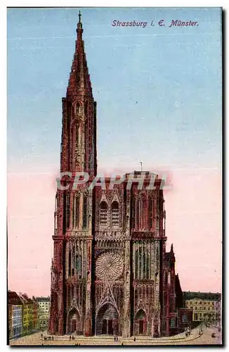 Strasbourg - Strassburg - Muenster - Cartes postales