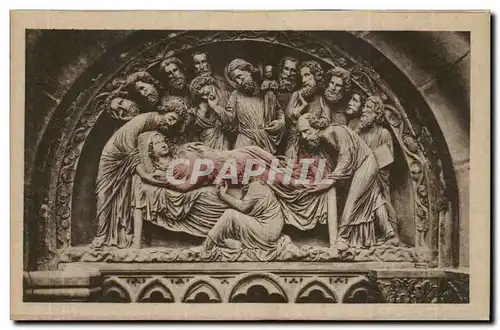 Strasbourg - Strassburg - La Cathedrale - La Mort de la Vierge - Tod Maria - Cartes postales