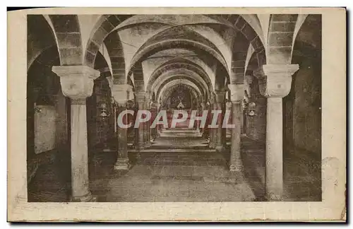 Strasbourg - Strassburg - La Cathedrale - La Crypte - Die Krypta - Cartes postales