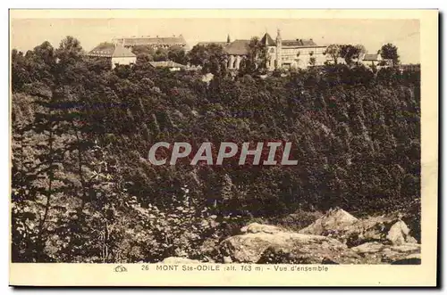 Mont Sainte Odile - alt 763 Vue d'ensemble - Cartes postales