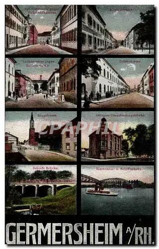 Allemagne - Deutschland - Germersheim - Souvenir Cartes postales