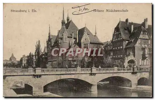 Starsbourg - Strassburg - Hoehere Maedchenschule - Ecole des Filles - Cartes postales